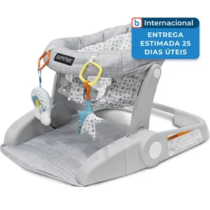 Assento para Bebê Bright Starts 4 a 12 Meses Cinza A-MBI