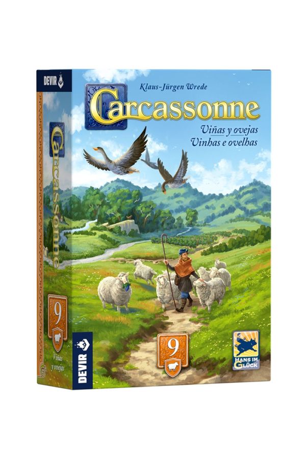 Carcassonne Expansão 9 – Vinhas e Ovelhas (Nova Edição)