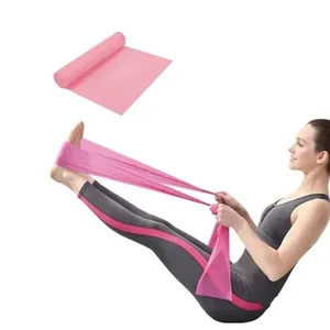 Band Fita Elástica de Resistência para Exercícios S10 Treino Completo para Pernas e Braços com Alta Elasticidade Band Fita Elástica de Resistência para Exercícios S10 Indicada para Musculação e Fisioterapia Rosa
