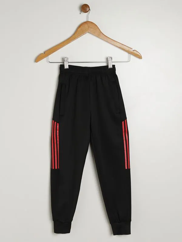 Calça Esportiva Malha Infantil Para Menino - PRETO 10