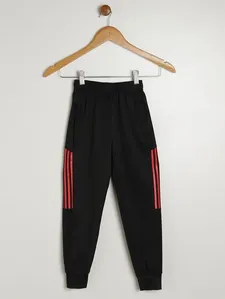 Calça Esportiva Malha Infantil Para Menino - PRETO 10