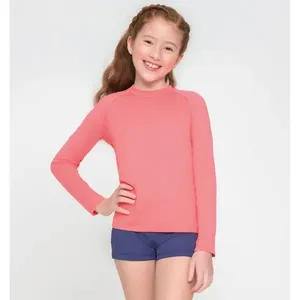 Camisa Uvpro Coral Infantil Tamanho 8