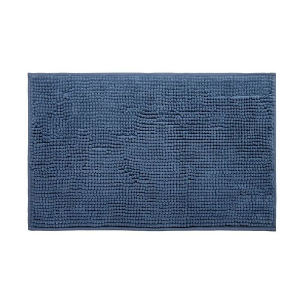 Tapete Para Banheiro Bella&Co Popcorn Azul 40x60cm (MP)