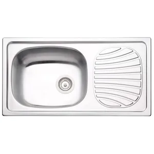 Cuba de Sobrepor Tramontina Alpha Inox Pré Polido 78 x 43 cm com Válvula 93840602