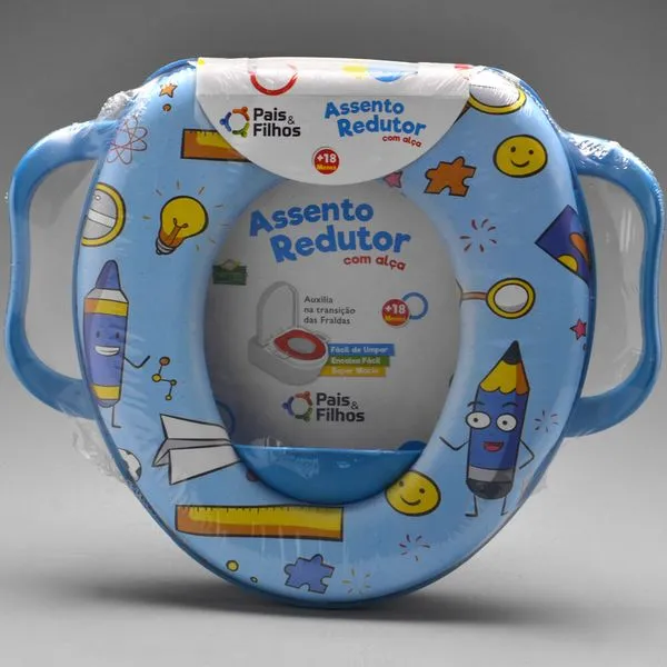 Assento Redutor com Alça Azul