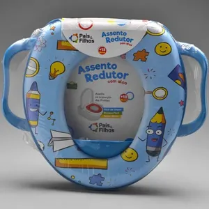 Assento Redutor com Alça Azul