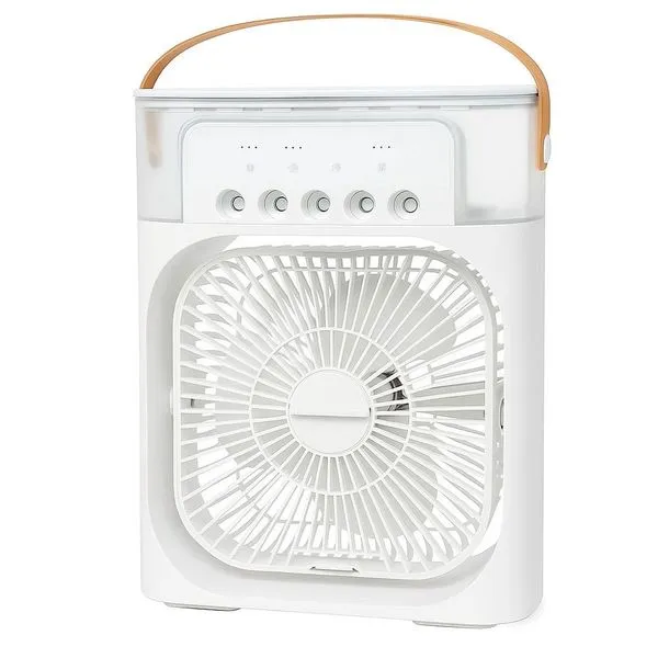 Umidificador De Ar E Ventilador Portátil Air Cooler Mini Cooling Fan (MP)
