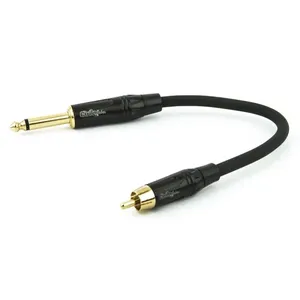 Cabo Adaptador RCA para P10 Profissional Mono 2 metros