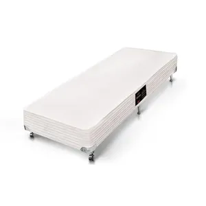 Cama Box Base Universal Solteiro Kingdom Aloe Vera (88x188x23) - Castor