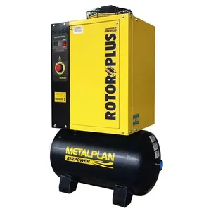 Compressor Parafuso 16,4 PCM 4HP 380V Trifásico Rotorplus - Metalplan