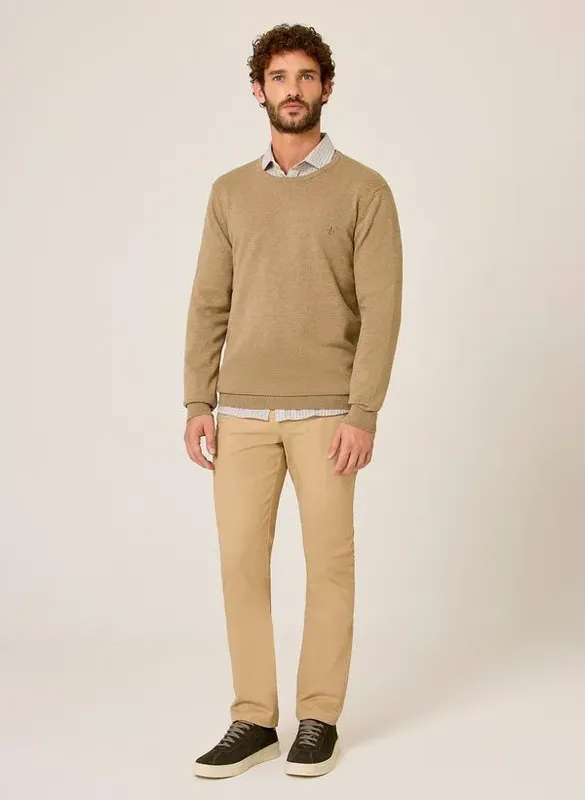 Suéter Tricot Melange Dudalina Masculino XGG