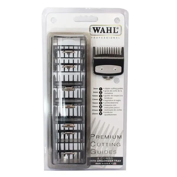 Kit De Pentes Para Máquina De Corte Wahl Premium 1 ao 8
