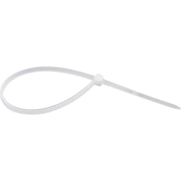 Abraçadeira de Nylon Branca 140mm x 2,5mm - NOVE54