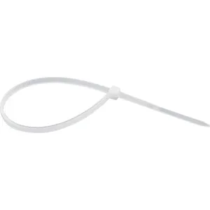 Abraçadeira de Nylon Branca 140mm x 2,5mm - NOVE54