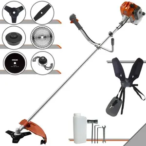 Roçadeira Tekna Rl520acg2 2hp 52cc Com 6 Opções De Cortes
