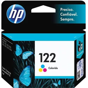 Cartucho de Tinta HP 122 Colorido Original CH562HB para HP DeskJet 1000 2050 3050 2000