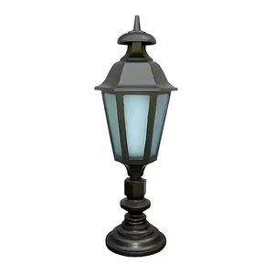 Poste Colonial Italiano para Jardim PT292 em Alumínio Fundido e Vidro 92cm Luminárias N. Sra. da Guia Poste Colonial Italiano para Jardim PT292 Alumínio 92cm Luminárias N. Sra. da Guia