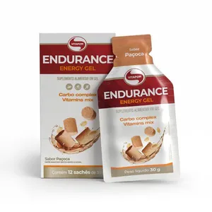 ENDURANCE ENERGY GEL Sabor Paçoca 12 Sachês 30g