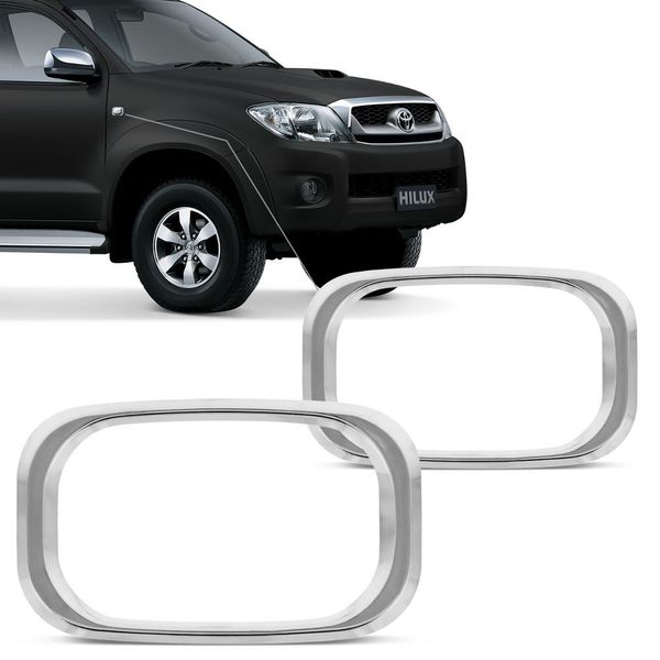 Aplique Moldura do Pisca Toyota Hilux Par
