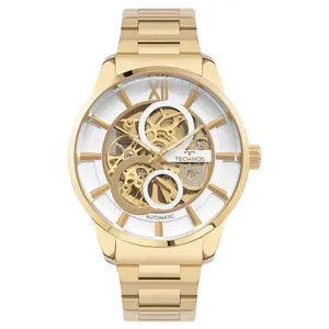 Relógio Technos Masculino Automático Skeleton Dourado - G3265AQ/1K G3265AQ/1K