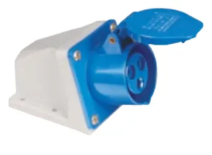 Tomada industrial de sobrepor 3 polos 32A 9H 440V Azul TSWD-32P3H9E53 Weg
