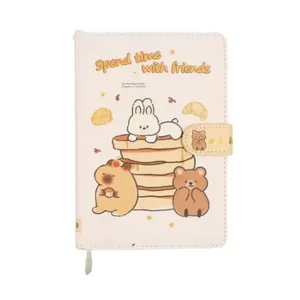 Agenda B6 UNISO Capivara Estampa 4 com 132 Folhas Papel 80 G-M2 Formato 122 X 171MM Uso Diário Agenda B6 UNISO Capivara Estampa 4 132 Folhas Papel 80 G-M² Formato 122 X 171MM