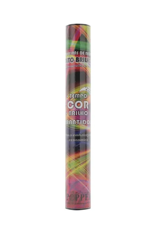 Pulseira Popper Neon Alto Brilho com 15 Unidades