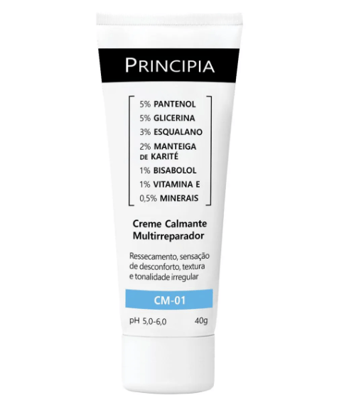 Creme Calmante Multirreparador Principia Skincare Mix de Ativos 40g Creme Calmante Multirreparador Principia Skincare Mix de Ativos 40g