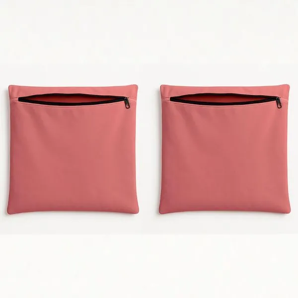 KIT 2 Capa de Almofada 42cm Decorativa Suede Sofá Poltrona