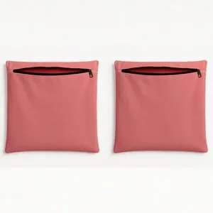 KIT 2 Capa de Almofada 42cm Decorativa Suede Sofá Poltrona