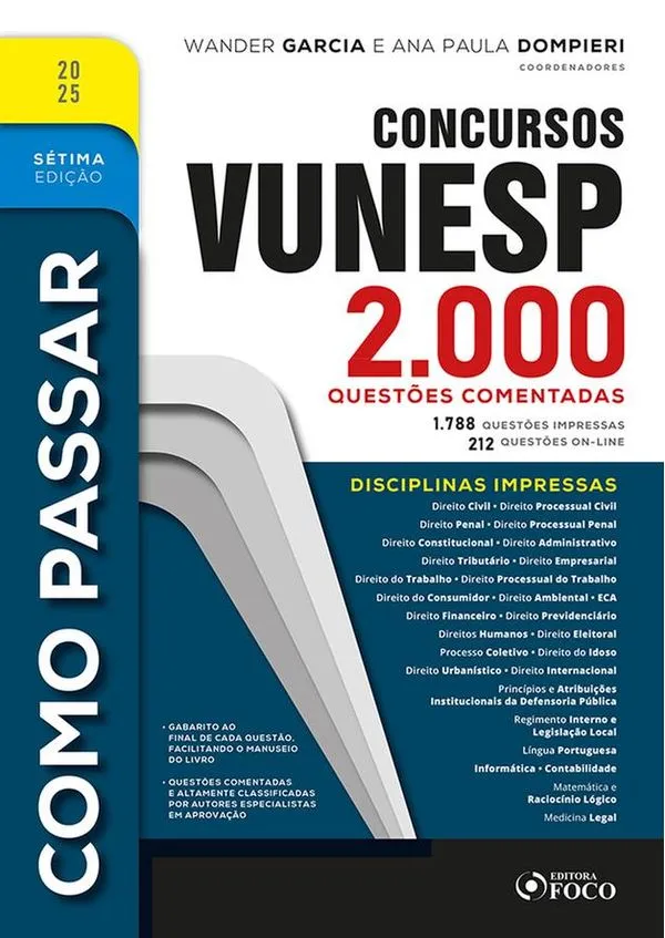 Como Passar - Concursos Vunesp