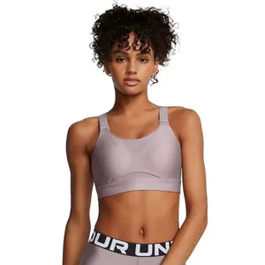 Top de Treino Feminino Under Armour Infinity High 2.0 G Roxo