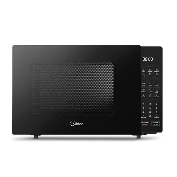 Micro-ondas 35L Preto Porta Espelhada Midea Outlet MTMA35S1_OUT - 127v