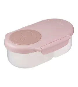 Lancheira Snack Bento Blush Crush com 2 Divisórias Bbox Rose