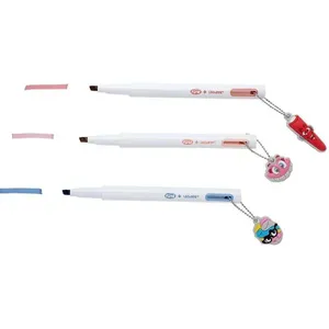 KIT 3 MARCA TEXTO COM PINGENTE FINI - SORTIDO - LEOARTE