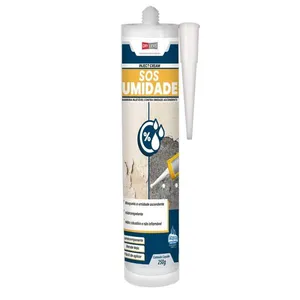 Impermeabilizante para Paredes SOS Umidade 250g Drylevis Impermeabilizante Par Sos Umidade 250G Rodapé e Parede Interna