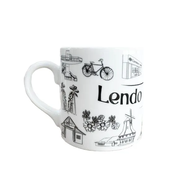 Caneca 350ml Lendo Em Joinville