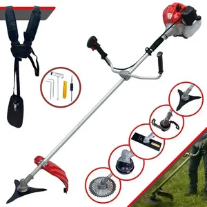 Roçadeira Profissional CG430P 5 em 1 com Faca 3 Pontas, Faca 40 Dentes e Trimmer 43CC 2HP à Gasolina Roçadeira CG430P 5 em 1 com Faca 3 Pontas, Faca 40 Dentes e Trimmer 43CC 2HP à Gasolina