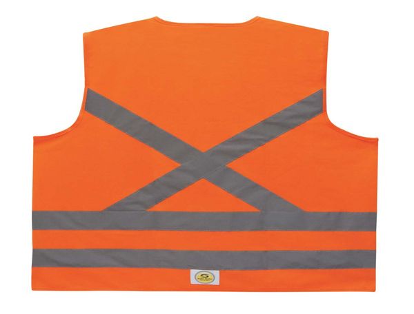 Colete de segurança refletivo HI-VIS tamanho G laranja Super Safety