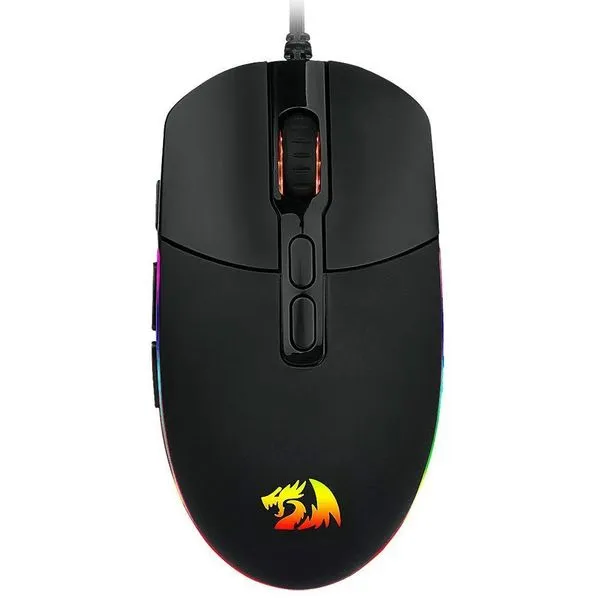 Mouse Gamer Redragon Invader M719 USB RGB 10000 DPI Switches OMRON 16.8 Milhões de Cores Preto Mouse Gamer Redragon Invader M719 USB RGB 10000 DPI Switches OMRON Preto