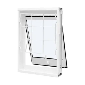 Janela Maxim-ar Grade Quadriculada Vidro Liso 80X60X12 Qualitysol Ramassol