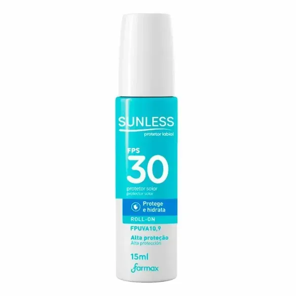 Protetor Solar Labial Sunless FPS30 com 15ml