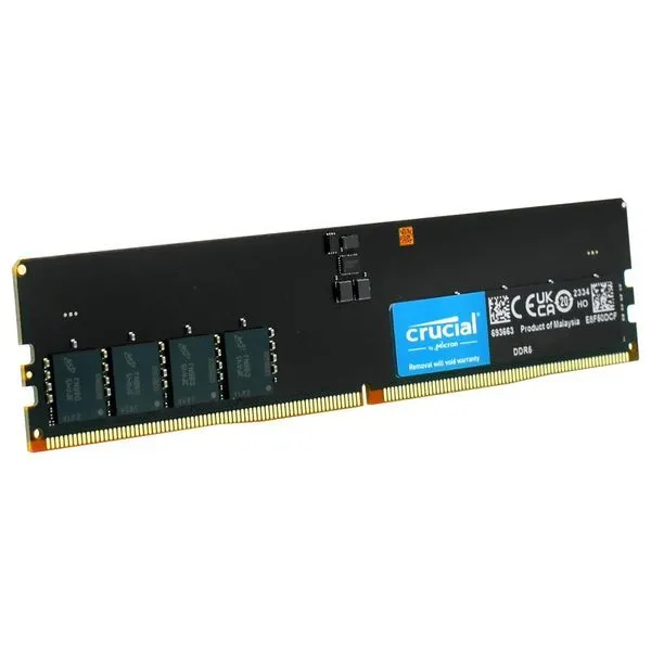 Memória RAM Crucial DDR5 16GB 4800MHz CB16GU4800 Alta Performance 1.1V Memória RAM DDR5 16GB 4800MHz CB16GU4800 Crucial Basics