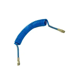 Mangueira Espiral em PU Azul 1/4" NPT Arcdal Mangueira Espiral em PU Azul 3,5 metros 1/4" NPT Arcdal