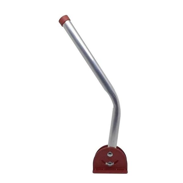 Mastro Articulado Curvado para Fixação de Antena Capte Mastro Articulado Curvado para Fixação de Antena em Alumínio com 45 cm