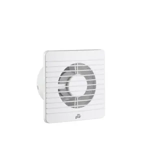 Microventilador Exaustor Goar 100MM Branco EXB101 110V com Pás Plásticas para Banheiro Microventilador Exaustor Goar 100MM Branco EXB101 110V para Uso Doméstico