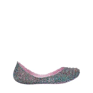 Mini Melissa Campana Papel Infantil Rosa Claro Glitter 32996-32