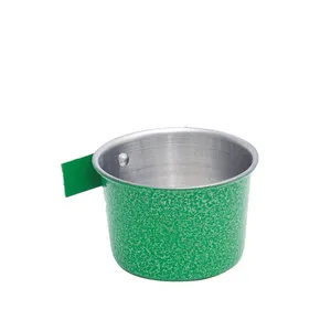 Caneca com Aba para Pássaros Tudo Pet Verde M