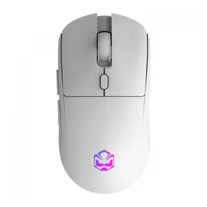 Mouse Gamer Sem Fio Pcyes Basaran White Ghost 6 Botões RGB PMGBRSTWG Branco (MP)