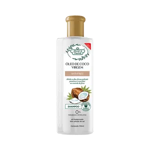 Shampoo Flores & Vegetais Óleo De Coco Virgem Anti-frizz 310ml Shampoo Flores e Vegetais Anti-Frizz 300ml